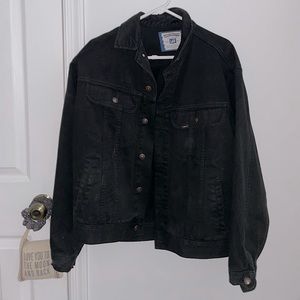 Black Vintage Denim Jacket